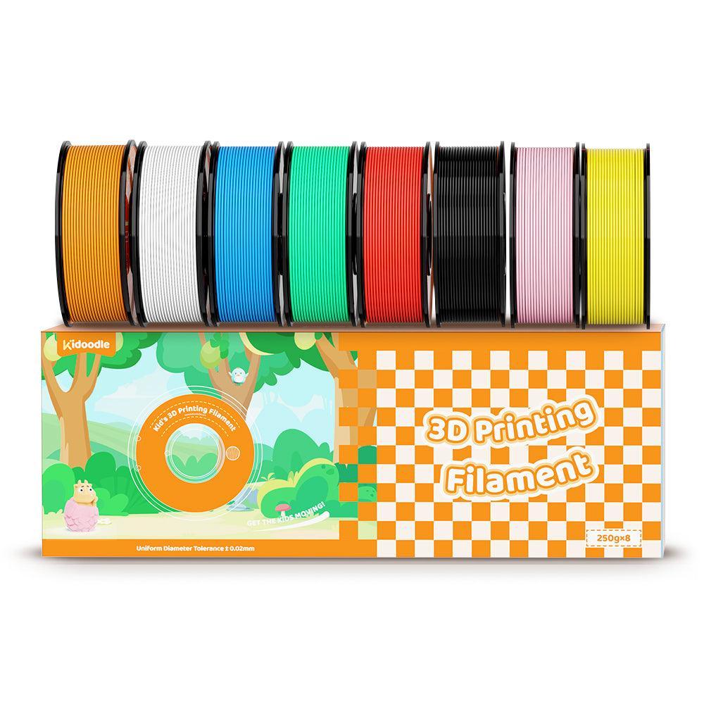 Kidoodle Minibox A1 Best Mate PLA Meta Filament 250g*8 Rolls - KIDOODLE3d