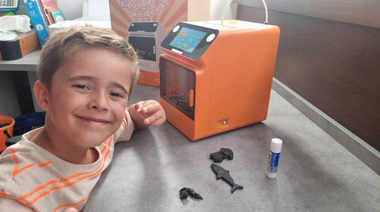 Kidoodle Minibox A1, 3D printer for the little ones in the house - KIDOODLE3d
